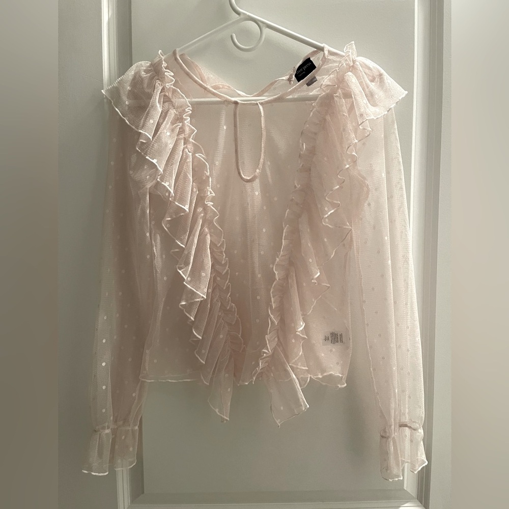 Free press clothing - designer style blouse.
